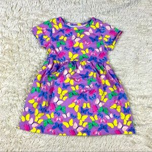 Wonder Nation Baby Girl Butterfly Dress